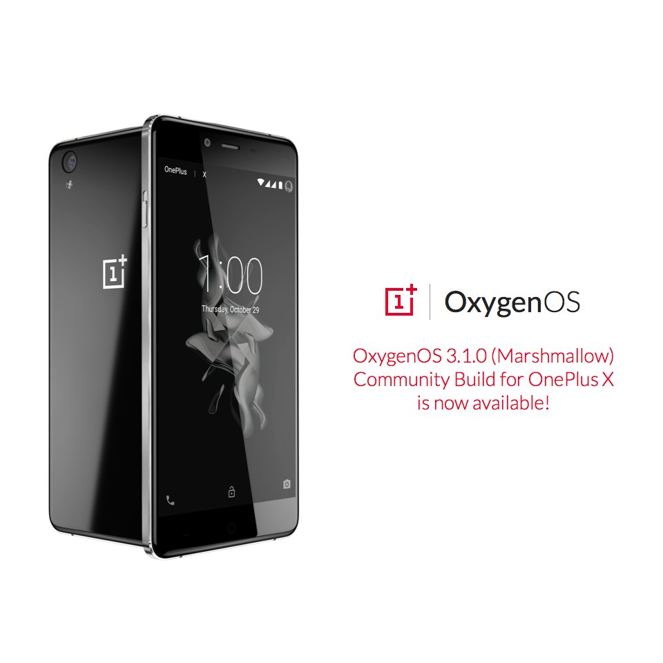 OnePlus X latest OxygenOS 3.1.0 is based on Android Marshmallow