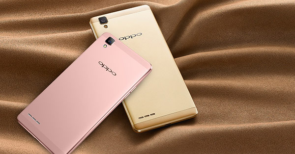 Oppo F1 plus is available in Gold and Rose Gold colour variants