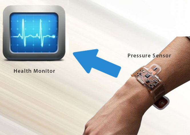 Users can user LG Pressure sensor to monitor their health