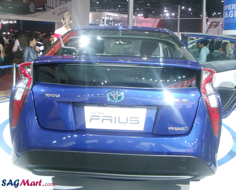 Toyota Prius Hybrid at the 2016 AUto Expo