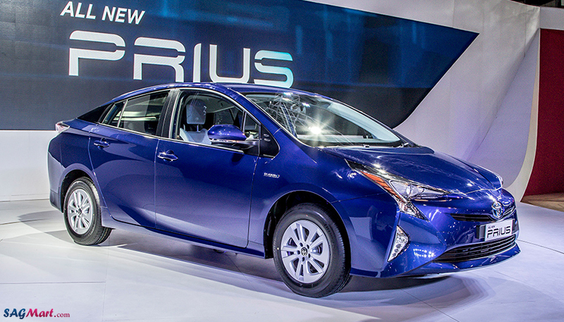 New Generation Toyota Prius at the 2016 Auto Expo