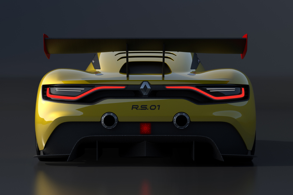 Renault RS 01 back view