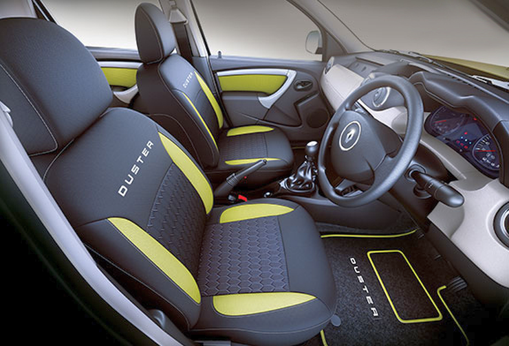 Renault Duster 85 PS Interiors