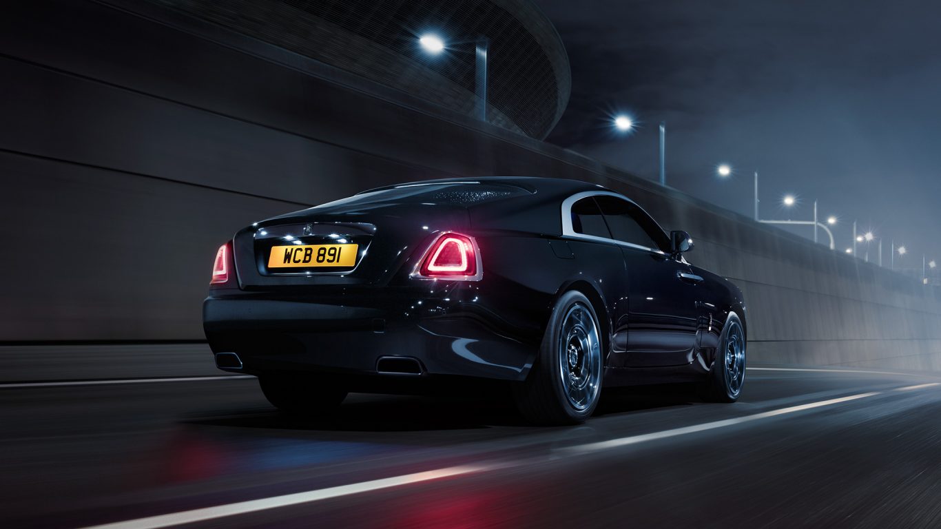 Rolls Royce Black Badge Wraith rear