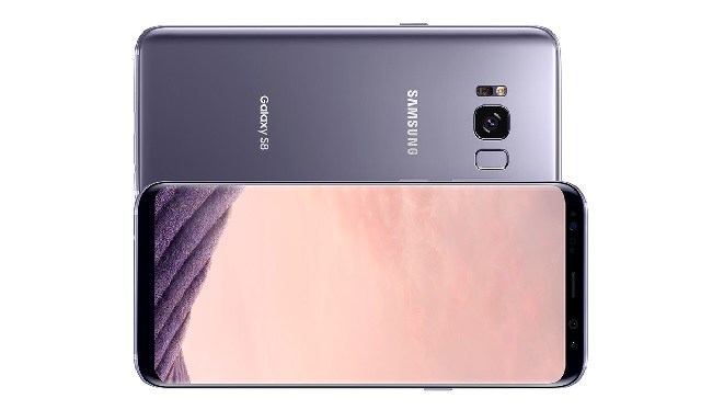 Samsung Galaxy S8 Orchid Grey Colour Variant
