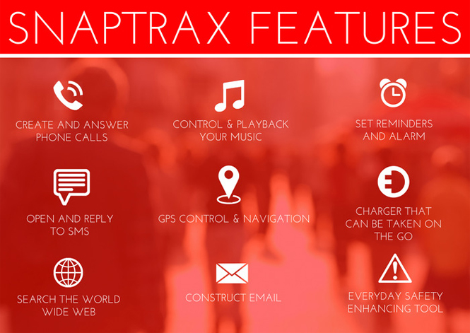 Features of Bluetooth enabled Snaptrax Baseball Cap