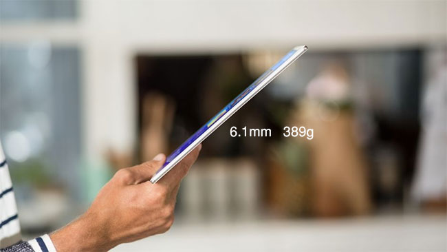 Sony Xperia Z4 Tablet with 6.1mm sleek design