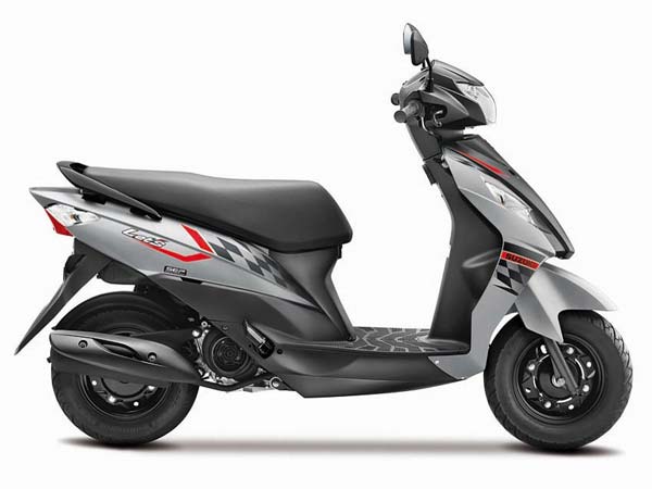 Suzuki India BS-IV Compliant Let’s Scooter Side Profile