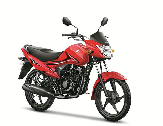 suzuki hayate ep in red color