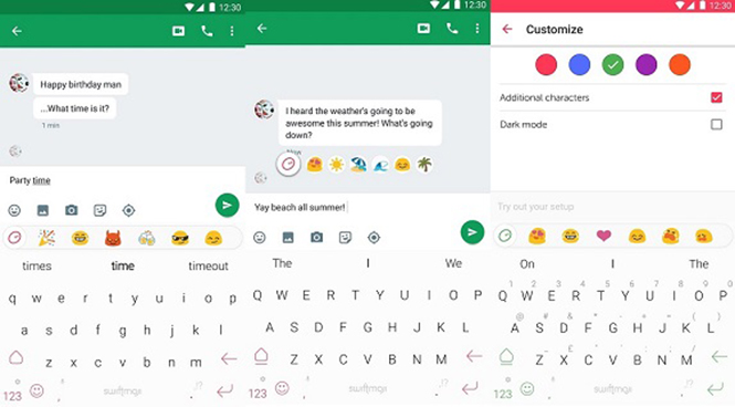 Swiftmoji keyboard app