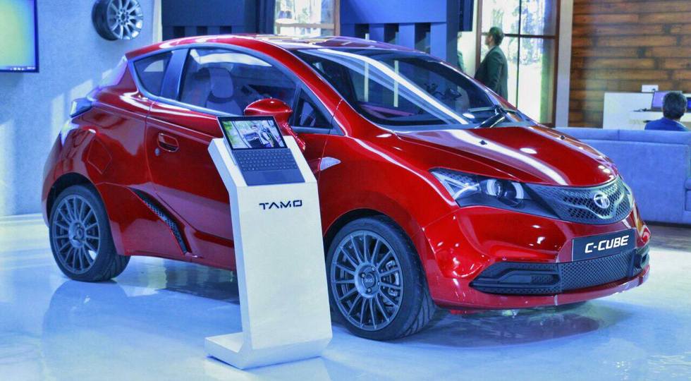 Tata Motors Showcases Advanced C-Cube Concept Car Side Profile