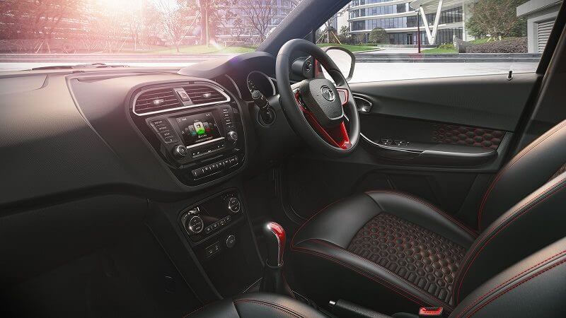Tata Tigor Compact Sedan interior Dashboard Profile