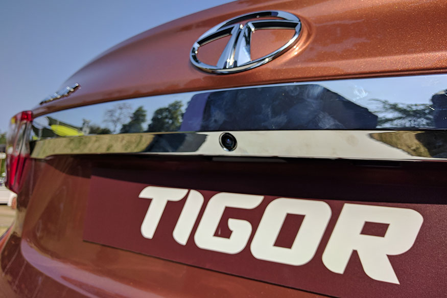 Tata Tigor Compact Sedan rear profile