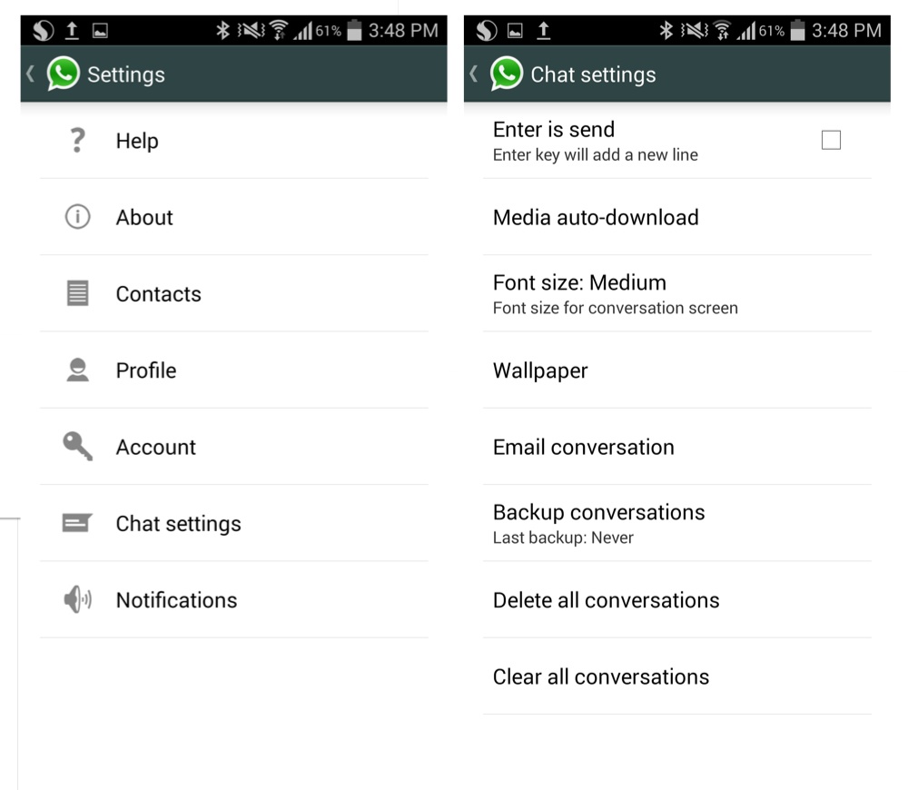 The New WhatsApp Update Will have Redecorated WhatsApp Settings Page