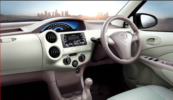 Toyota Liva Interior