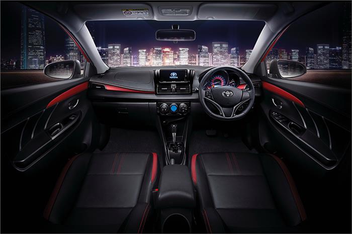 Toyota Vios Facelift Inside the Cabin