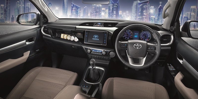 New Toyota Hilux Interior