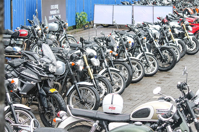 Triumph Motorcycles at MotoDay 2015