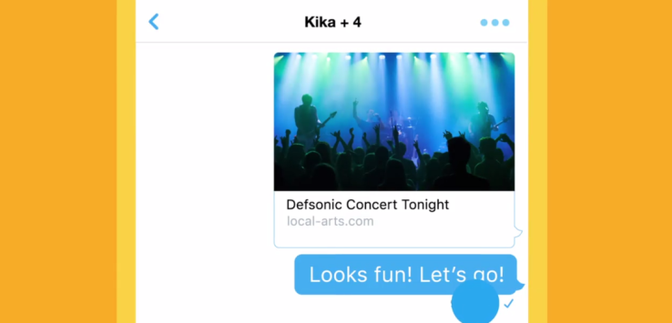 Twitter added Web Link Previews in Direct Messages
