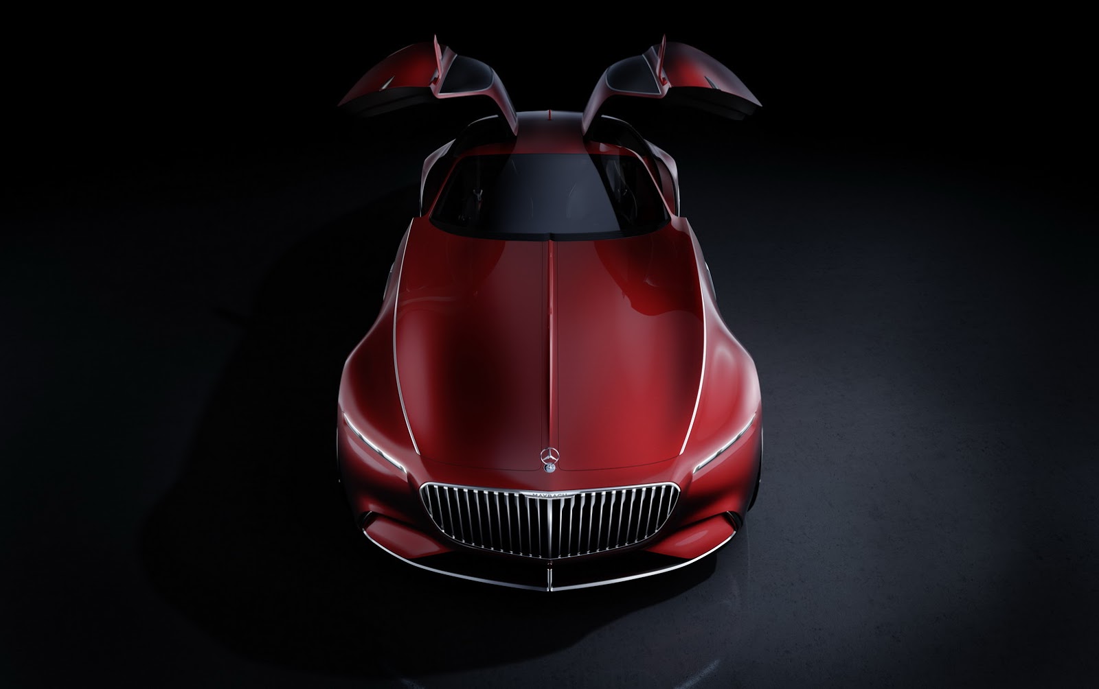 Vision Mercedes-Maybach 6 Concept Doors Open Style