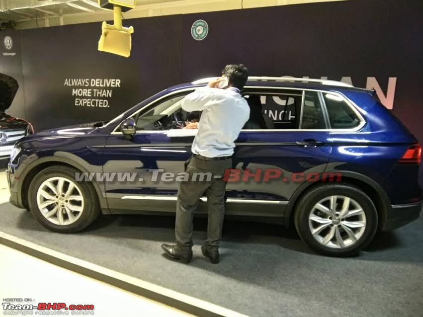 VW Commences Dealer Training For Tiguan SUV Ahead of Its Launch This Month Side Profile