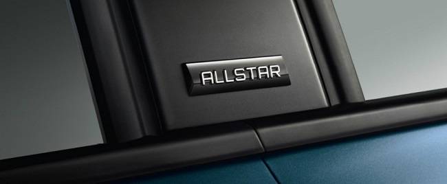 Volkswagen Polo ALLStar Special Badge on C-Pillar Edition India