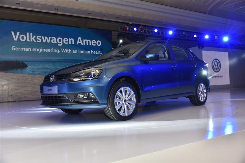 Volkswagen Ameo at Delhi Auto Expo 2016