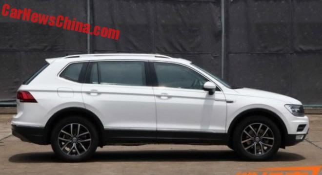Volkswagen Tiguan with 7-seater configuration