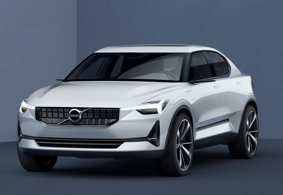 New Volvo XC40 Concept 40.1 front side profile