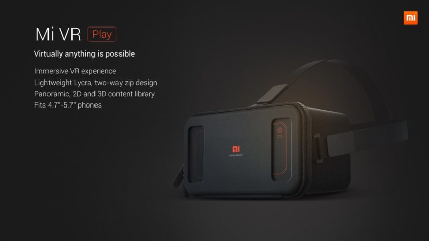 Xiaomi Mi VR headset