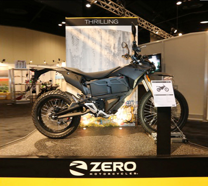 FXP Fleet from Zero Motorcycles