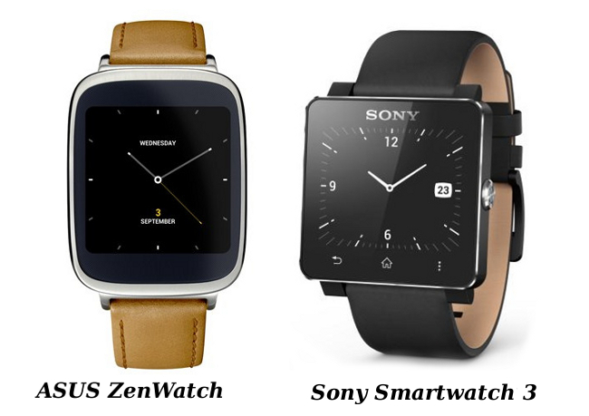 Android Wear Powered Smartwatches