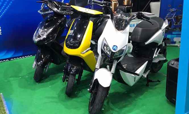 Avan Motors Showcases Electric Scooter