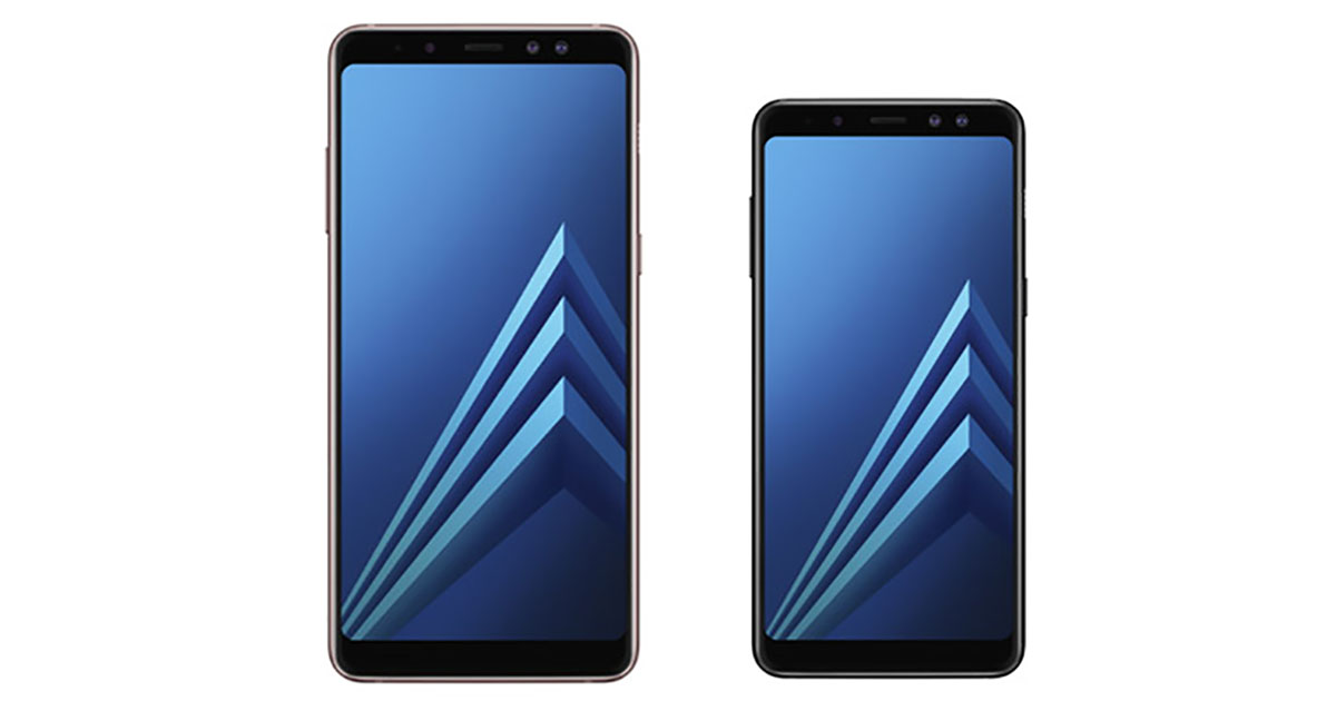 Galaxy A8(2018) and A8+(2018) the two mid-range flagship phone