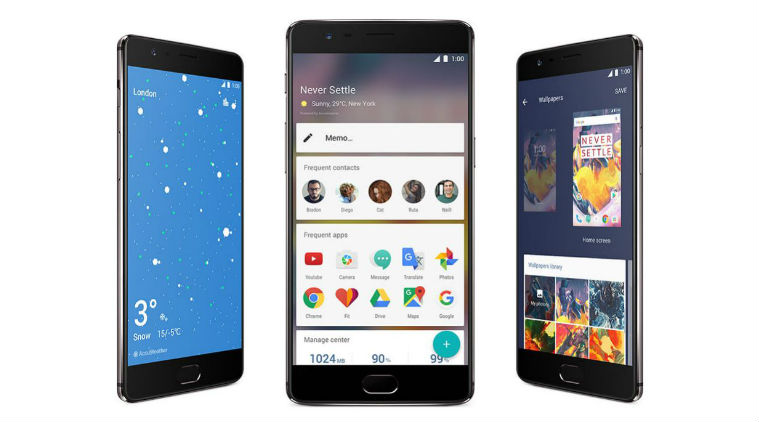 OnePlus 3 and OnePlus 3T smartphones
