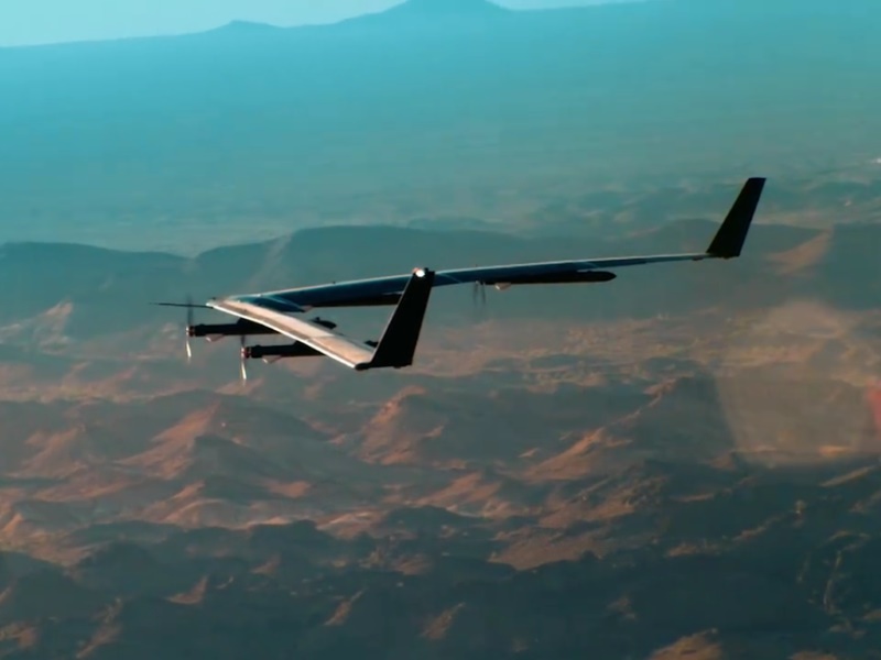 Facebook Solar Based Internet Drone has been named Aquila drone