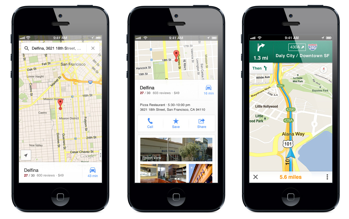 Google Maps For iOS update included Multiple Destination Feature