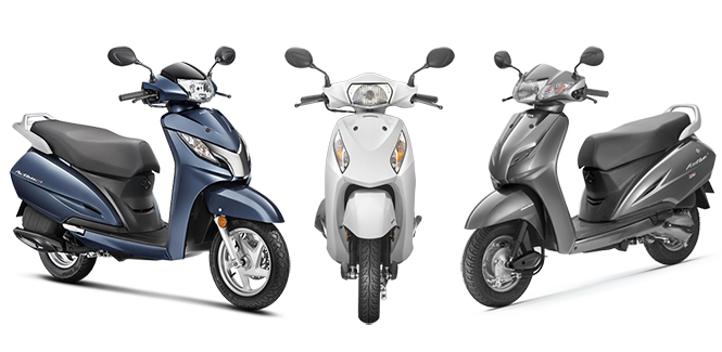 honda activa scooter series India