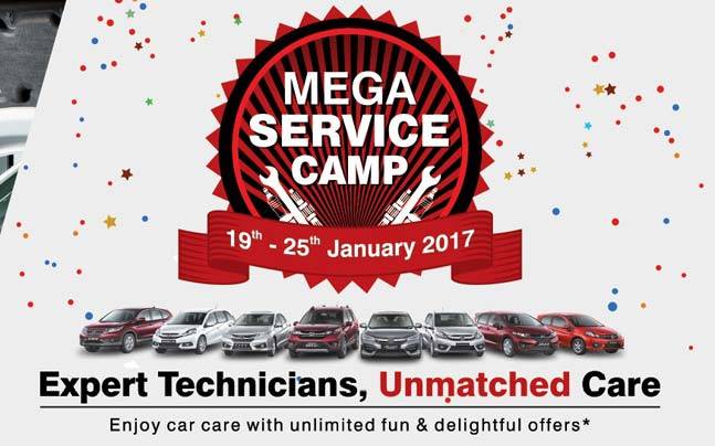 Honda Car India to Organize Mega Service Camp