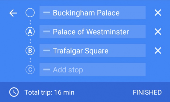 With Google Maps for iOS v4.21.0, users can now add more than one destination to their route