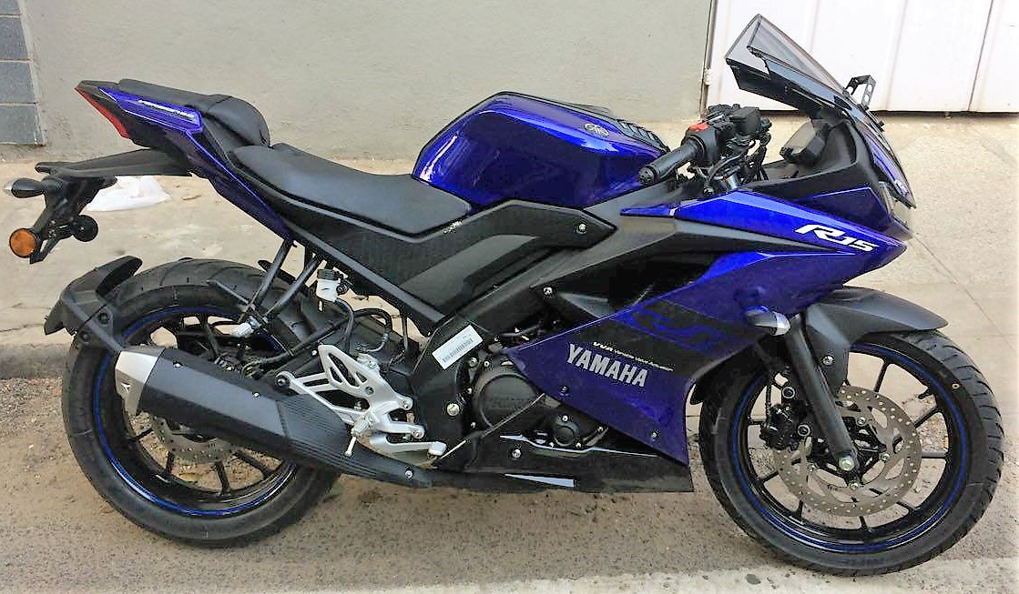 spotted: india spec Yamaha R15 V3