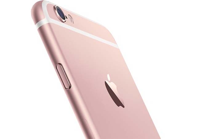 iPhone 6S rose gold color