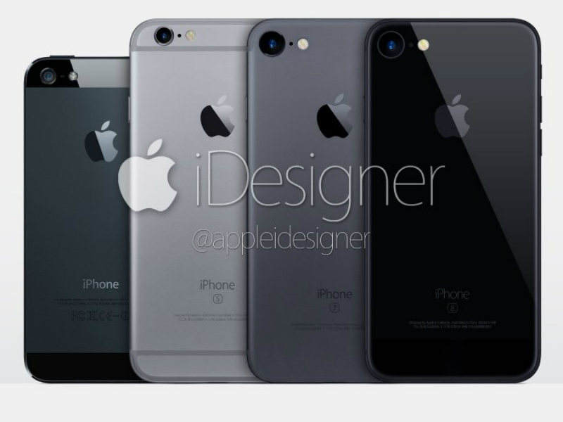 Leaked images of iPhone 7 To Be Launched In space Black Color 
