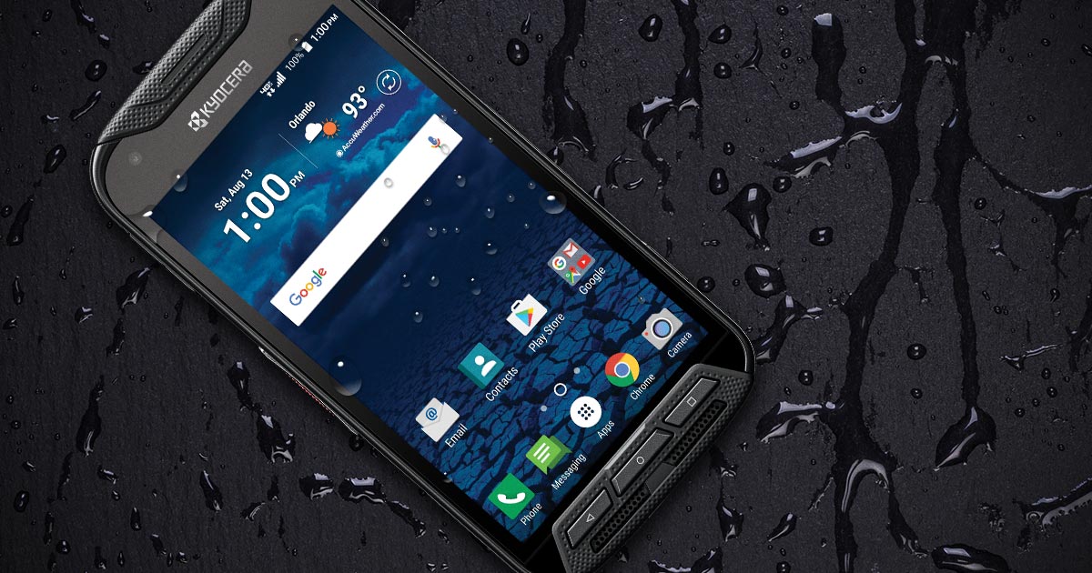Kyocera DuraForce Smartphone with dustproof, drop-proof and shock-proof