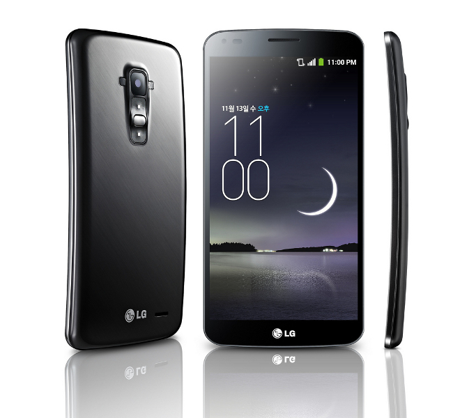LG G Flex 2 at CES 2015