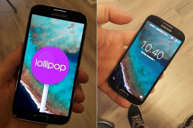Galaxy S4 Android Lollipop Update