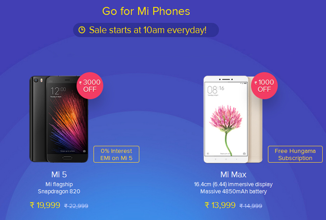 Xiaomi Products on Massive Discount For 3 Days Starting From Today