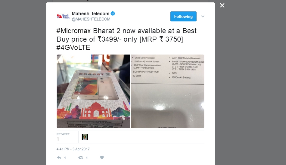 Micromax-Bharat-2