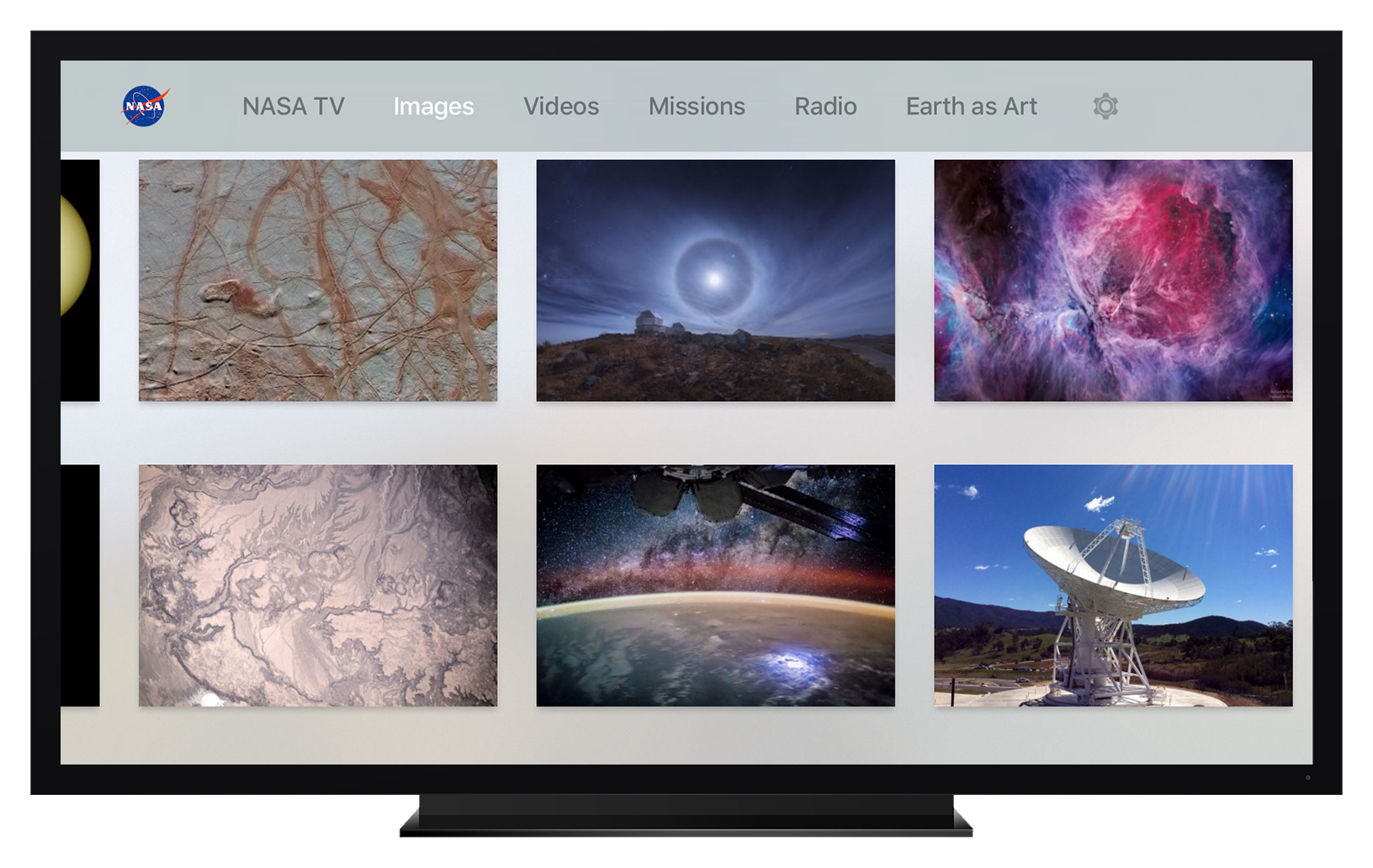 App will let users view the Earth as an art image gallery