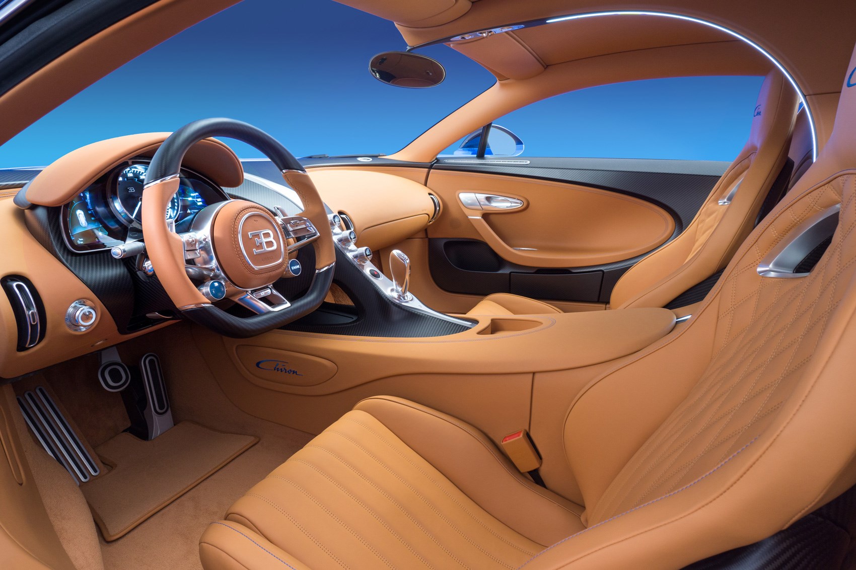 Bugatti chiron interior